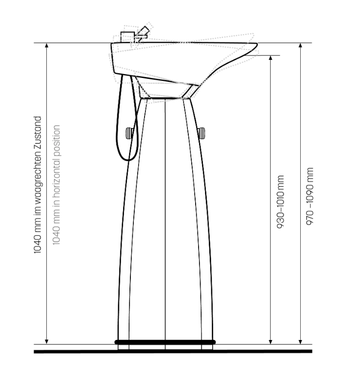 Jobst Contura Form 360° - Friseur Waschsäule