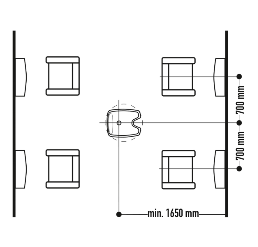 Jobst Contura Form 360° - Friseur Waschsäule