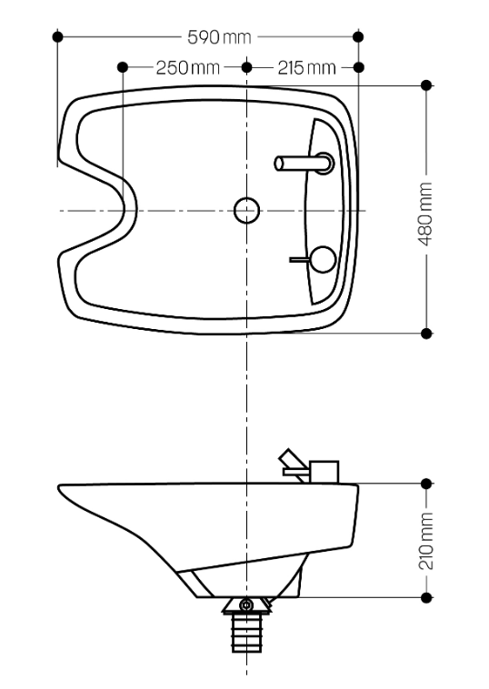 Jobst Contura Nova - Friseurwaschsessel mit kippbarem Waschbecken